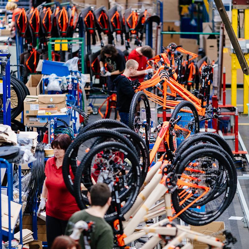 Bike production  hub