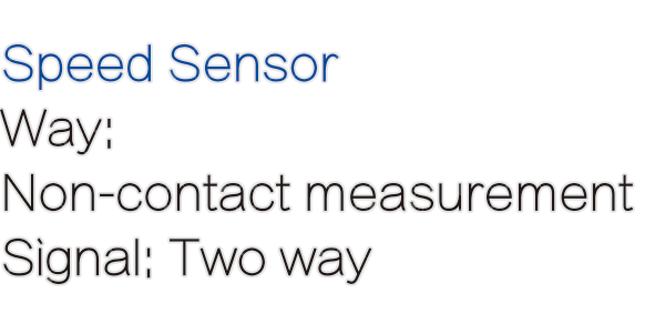 Speed sensor