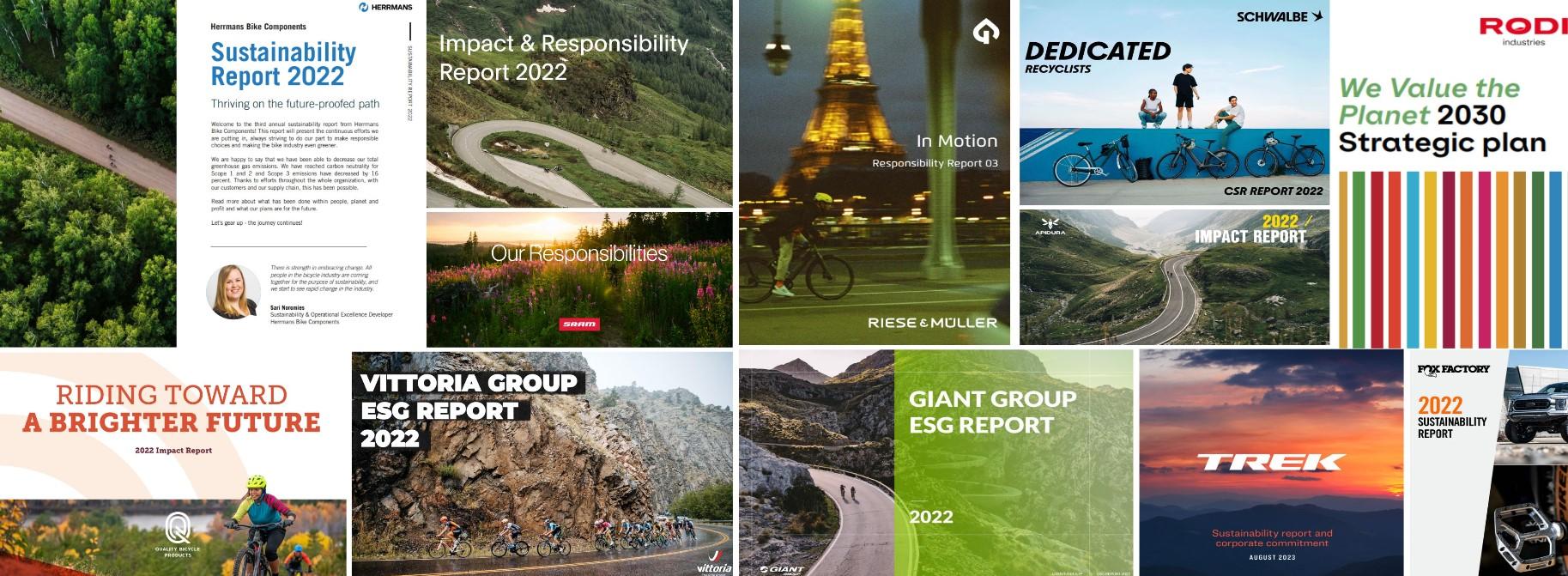 Collage bike photo's